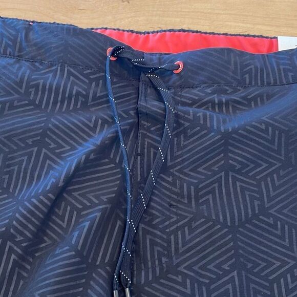 ZeroXposur Mens UPF 50+ Protection Quick Dry Swim Trunks Black Met X-Large NWT - Picture 2 of 5